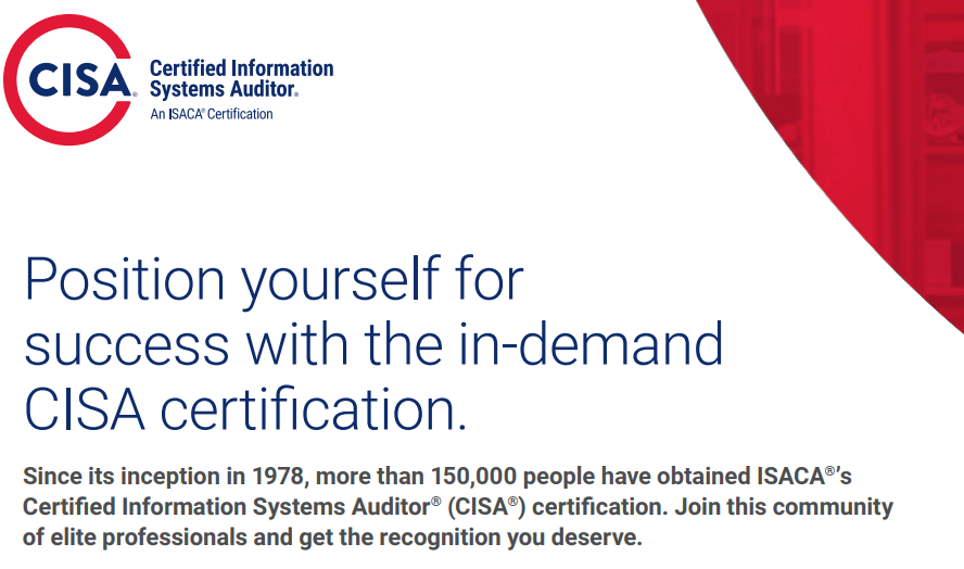 Cost of the ISACA CISA certification in 2024